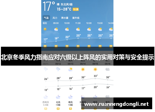 北京冬季风力指南应对六级以上阵风的实用对策与安全提示
